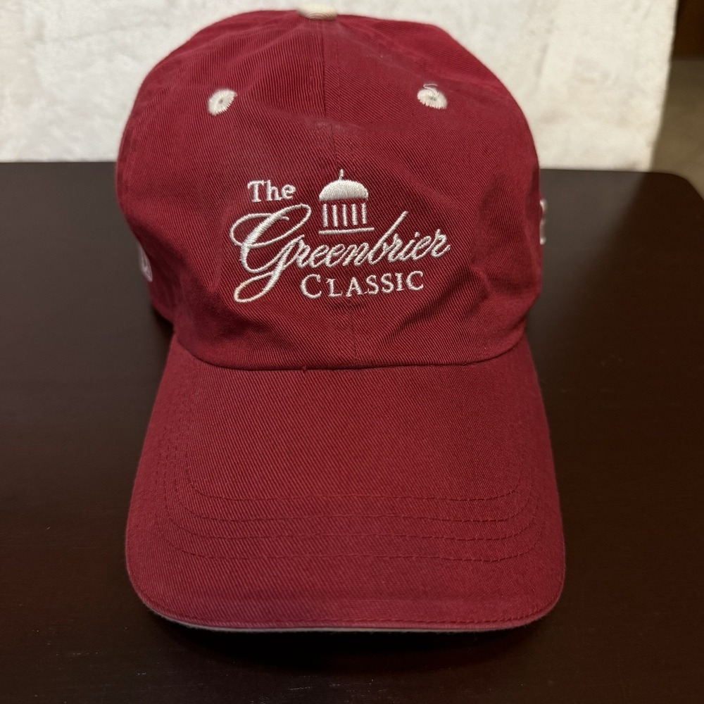 The Greenbrier Classic PGA Tour Golf Hat FedEx Cup Ahead Classic Cut Adjustable
